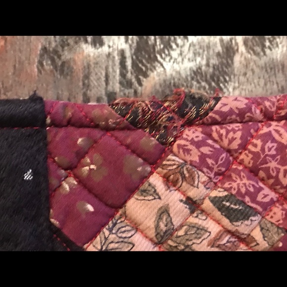 🍒Victorian Heart Quilted Patchwork Purse - Picture 4 of 8